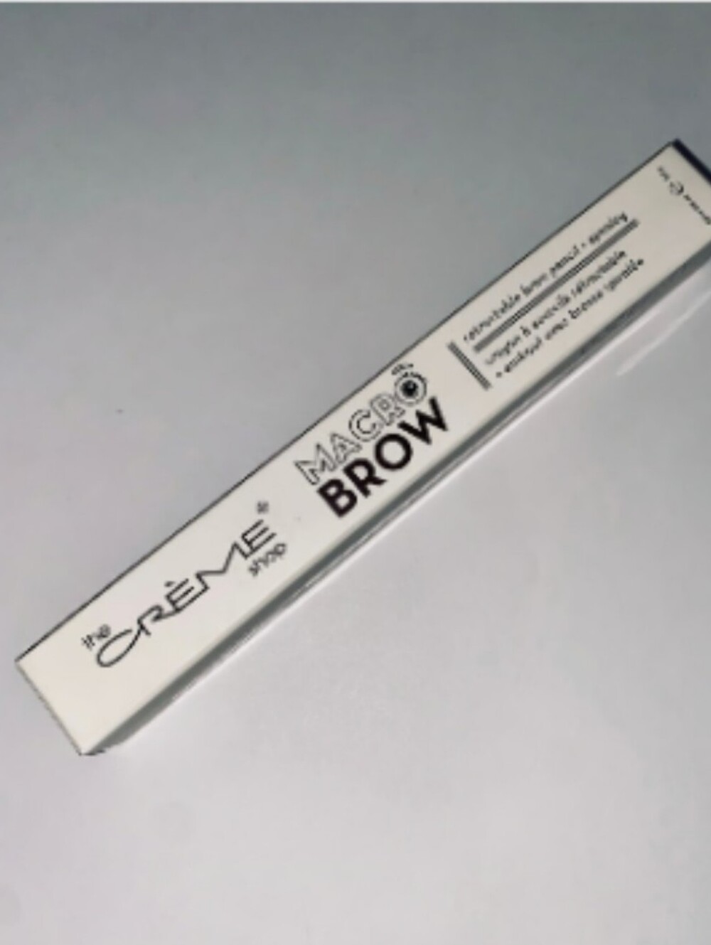 The Crème Shop NEW Macro Brow Pencil - Ebony